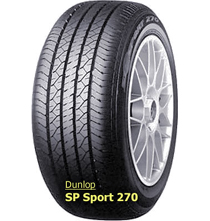 235/60/18 Dunlop SP SPORT 270 LX